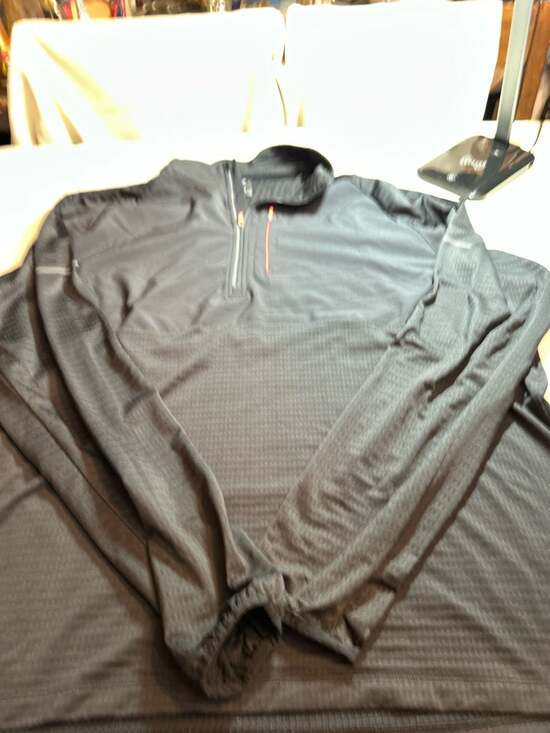 TITIN Other - TITIN Quarter-Zip Performance Athletic Shirt Black XXL